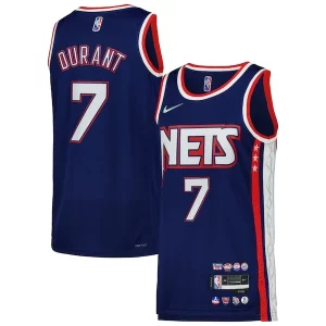 Magnifico Prestigioso Trendy Kevin Durant Brooklyn Nets Nike Swingman Player Jersey City Edition Blue/Gray
