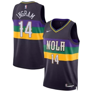 Trendy Sofisticato Brandon Ingram New Orleans Pelicans Nike Unisex 2022/23 Swingman Jersey City Edition Purple