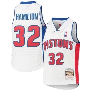 Delizioso Carino Richard Hamilton Detroit Pistons Youth 2003/04 Hardwood Classics Swingman Jersey White