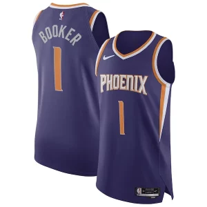 Delizioso Devin Booker Phoenix Suns Nike Authentic Jersey Association Edition Purple