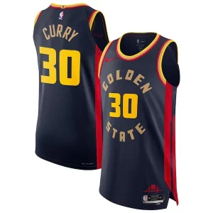 Meraviglioso Stephen Curry Golden State Warriors Nike 2024/25 Authentic Player Jersey City Edition Navy