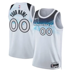 Robusto Minnesota Timberwolves Nike Unisex 2024/25 Custom Swingman Jersey City Edition White
