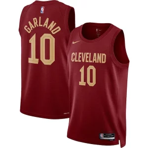 Magnifico Cool Darius Garland Cleveland Cavaliers Nike Unisex Swingman Jersey Icon Edition Wine/White