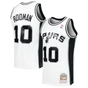 Classico Dennis Rodman San Antonio Spurs 2001/02 Hardwood Classics Swingman Jersey White