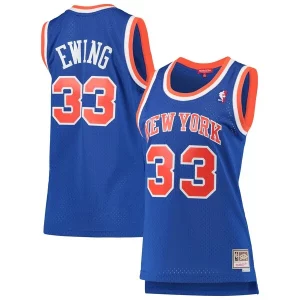 Raffinato Fantastico Patrick Ewing New York Knicks Women's 1991/92 Hardwood Classics Swingman Jersey Blue