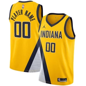 Pratico Indiana Pacers Jordan Brand Swingman Custom Jersey Statement Edition Gold