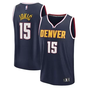 Moderno Nikola Jokic Denver Nuggets Youth Fast Break Replica Player Jersey Icon Edition Navy