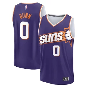 Pratico Comodo Versatile Ryan Dunn Phoenix Suns Youth 2024 NBA Draft Fast Break Player Jersey Icon Edition Purple