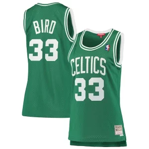 Pratico Classico Delizioso Larry Bird Boston Celtics Women's 1985 86 Hardwood Classics Swingman Jersey Kelly Green