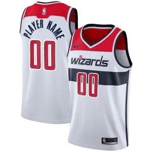 Incantevole Lussuoso Washington Wizards Nike 2020/21 Swingman Custom Jersey Association Edition White