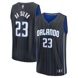 Stupendo Classico Moderno Tristan da Silva Orlando Magic Youth 2024 NBA Draft Fast Break Player Jersey Icon Edition Black