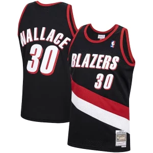 Elegante Duraturo Rasheed Wallace Portland Trail Blazers 1999/00 Hardwood Classics Swingman Jersey Black