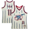 Raffinato Yao Ming Houston Rockets Chainstitch Swingman Jersey Cream