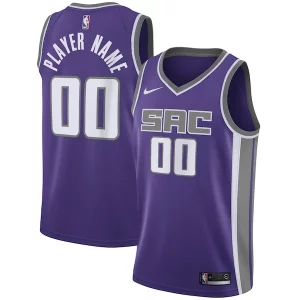 Trendy Resistente Fantastico Sacramento Kings Nike Swingman Custom Jersey Purple Icon Edition