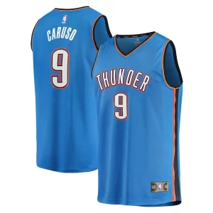 Magnifico Carino Alex Caruso Oklahoma City Thunder Fast Break Replica Player Jersey Icon Edition Blue