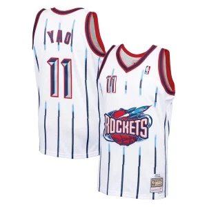 Incantevole Magnifico Yao Ming Houston Rockets 2002 03 Hardwood Classics Swingman Jersey White