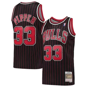 Fantastico Meraviglioso Scottie Pippen Chicago Bulls Hardwood Classics Swingman Jersey Black