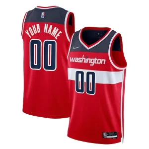 Classico Fantastico Washington Wizards Nike 2021/22 Diamond Swingman Custom Jersey Icon Edition Red