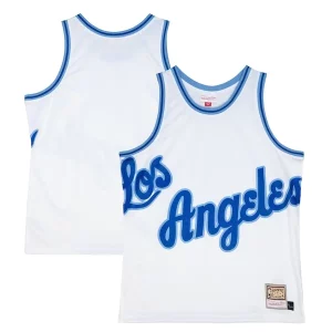 Meraviglioso Delizioso Fantastico Los Angeles Lakers Hardwood Classics Blown Out Fashion Jersey White