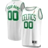 Splendido Cool Prestigioso Boston Celtics 2024 NBA Finals Champions Custom Fast Break Jersey White Association Edition