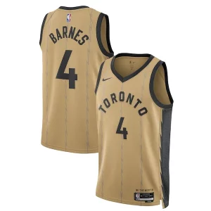 Carino Pratico Meraviglioso Scottie Barnes Toronto Raptors Nike Unisex 2023/24 Swingman Jersey Gold City Edition