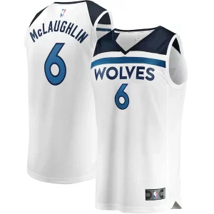 Bellissimo Raffinato Stupendo Jordan McLaughlin Minnesota Timberwolves Youth Fast Break Replica Player Jersey Association Edition White