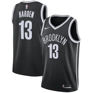 Gorgeous Trendy James Harden Brooklyn Nets Nike 2020/21 Swingman Jersey Black Icon Edition