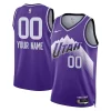 Lussuoso Resistente Delizioso Utah Jazz Nike Unisex 2023/24 Custom Swingman Jersey Purple City Edition