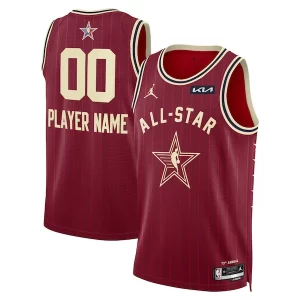 Carino Lussuoso Jordan Brand Unisex 2024 NBA All Star Game Swingman Custom Jersey Crimson