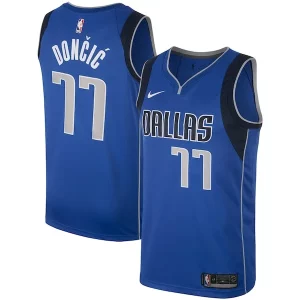 Elegante Trendy Dallas Mavericks Luka Doncic Nike Men's Swingman Jersey Royal