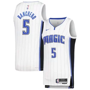 Attraente Versatile Elegante Paolo Banchero Orlando Magic Nike Unisex Swingman Jersey Association Edition White