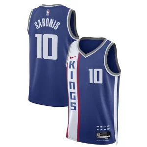 Accattivante Elegante Splendido Domantas Sabonis Sacramento Kings Nike Unisex 2023/24 Swingman Jersey Blue City Edition