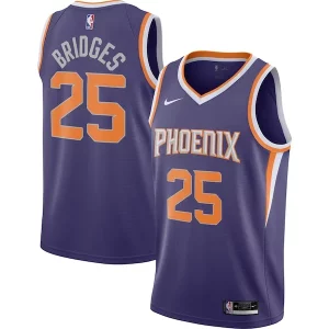 Stupendo Attraente Bellissimo Mikal Bridges Phoenix Suns Nike 2020/21 Swingman Player Jersey Icon Edition Purple