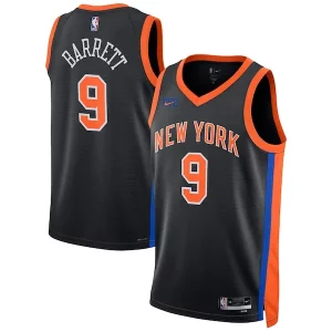 Pratico Cool Bellissimo RJ Barrett New York Knicks Nike Unisex 2022/23 Swingman Jersey City Edition Black