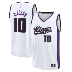 Accattivante Stupendo DeMar DeRozan Sacramento Kings Youth Fast Break Replica Player Jersey Association Edition White