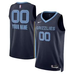 Bellissimo Pratico Delizioso Memphis Grizzlies Nike Unisex Swingman Custom Jersey Navy Icon Edition