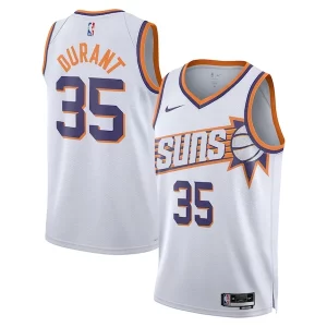 Meraviglioso Incantevole Fantastico Kevin Durant Phoenix Suns Nike Unisex Swingman Jersey Association Edition White/Purple