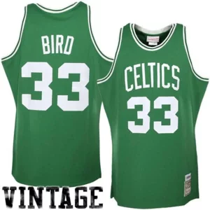Splendido Stupendo Lussuoso Larry Bird Boston Celtics 1985/86 Hardwood Classics Authentic Jersey Kelly Green