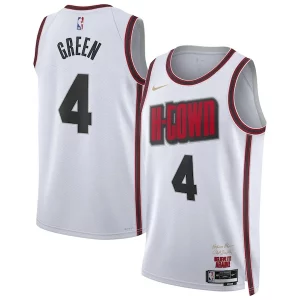 Duraturo Jalen Green Houston Rockets Nike Unisex 2024/25 Swingman Player Jersey City Edition White