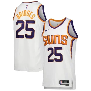 Delizioso Stupendo Moderno Mikal Bridges Phoenix Suns Nike Unisex Swingman Jersey Association Edition White/Purple