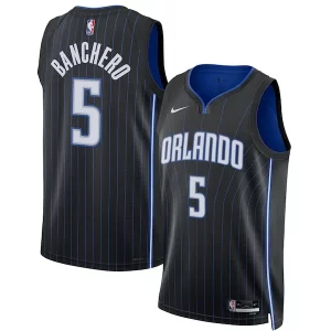 Robusto Accattivante Resistente Paolo Banchero Orlando Magic Nike Unisex 2022 NBA Draft First Round Pick Swingman Jersey Icon Edition Black