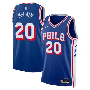 Meraviglioso Splendido Jared McCain Philadelphia 76ers Nike Swingman Jersey Icon Edition Royal