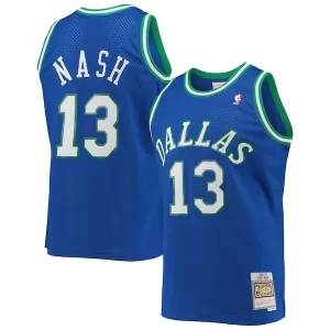 Prestigioso Steve Nash Dallas Mavericks 1998/99 Hardwood Classics Swingman Jersey Blue