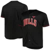 Delizioso Incantevole Chicago Bulls Profile Big & Tall Pop Jersey Black