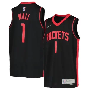 Stupendo Trendy Carino John Wall Houston Rockets Nike Youth 2020/21 Swingman Player Jersey Earned Edition Black