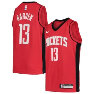 Ottimo Stupendo James Harden Houston Rockets Nike Youth Team Swingman Jersey Icon Edition Red