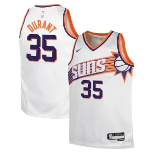 Gorgeous Elegante Stupendo Kevin Durant Phoenix Suns Nike Youth Swingman Jersey Association Edition White