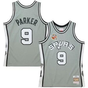 Sofisticato Fantastico Accattivante Tony Parker San Antonio Spurs Unisex Hall of Fame Class of 2023 Throwback Swingman Jersey Gray