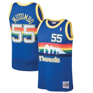 Delizioso Dikembe Mutombo Denver Nuggets 1991/92 Hardwood Classics Swingman Jersey Blue