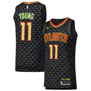 Resistente Raffinato Trae Young Atlanta Hawks Nike Authentic Player Jersey Icon Edition Black